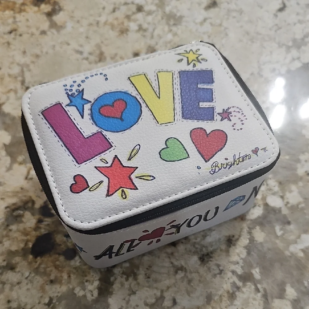 Brighton Multicolor Love Design Jewelry Box - Picture 1 of 7